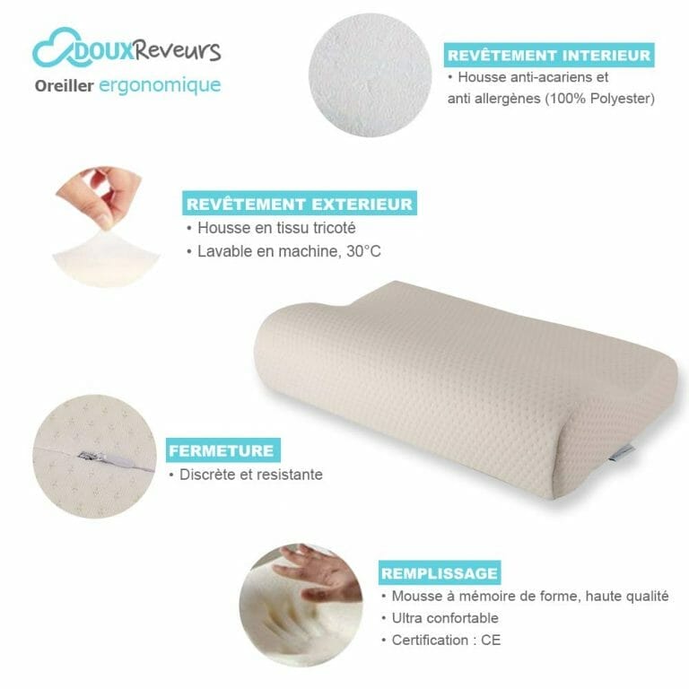 Oreiller mémoire de forme : quels sont les différents critères de sélection ?