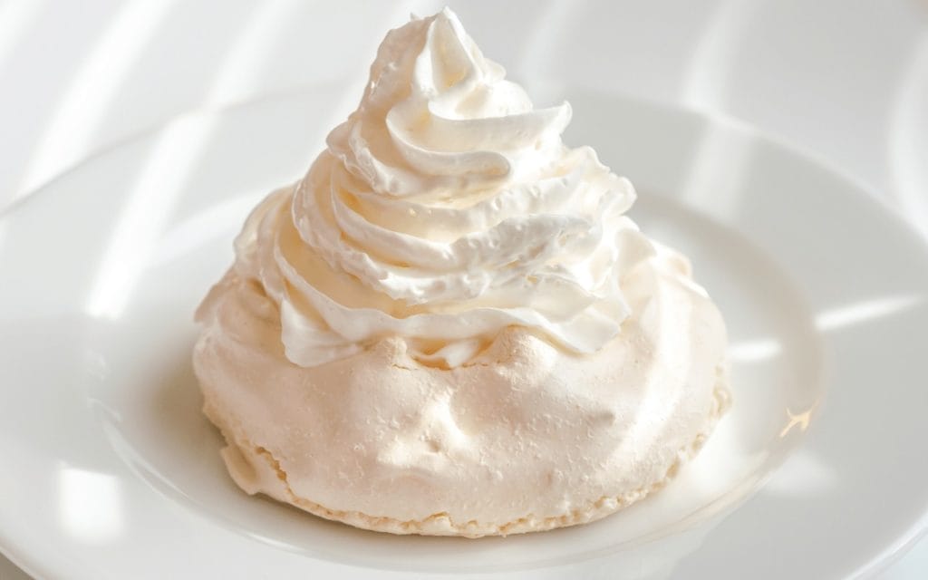 la meringue française, légère et aérienne