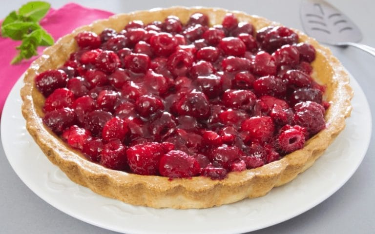 pâte sablée pour tarte aux framboises